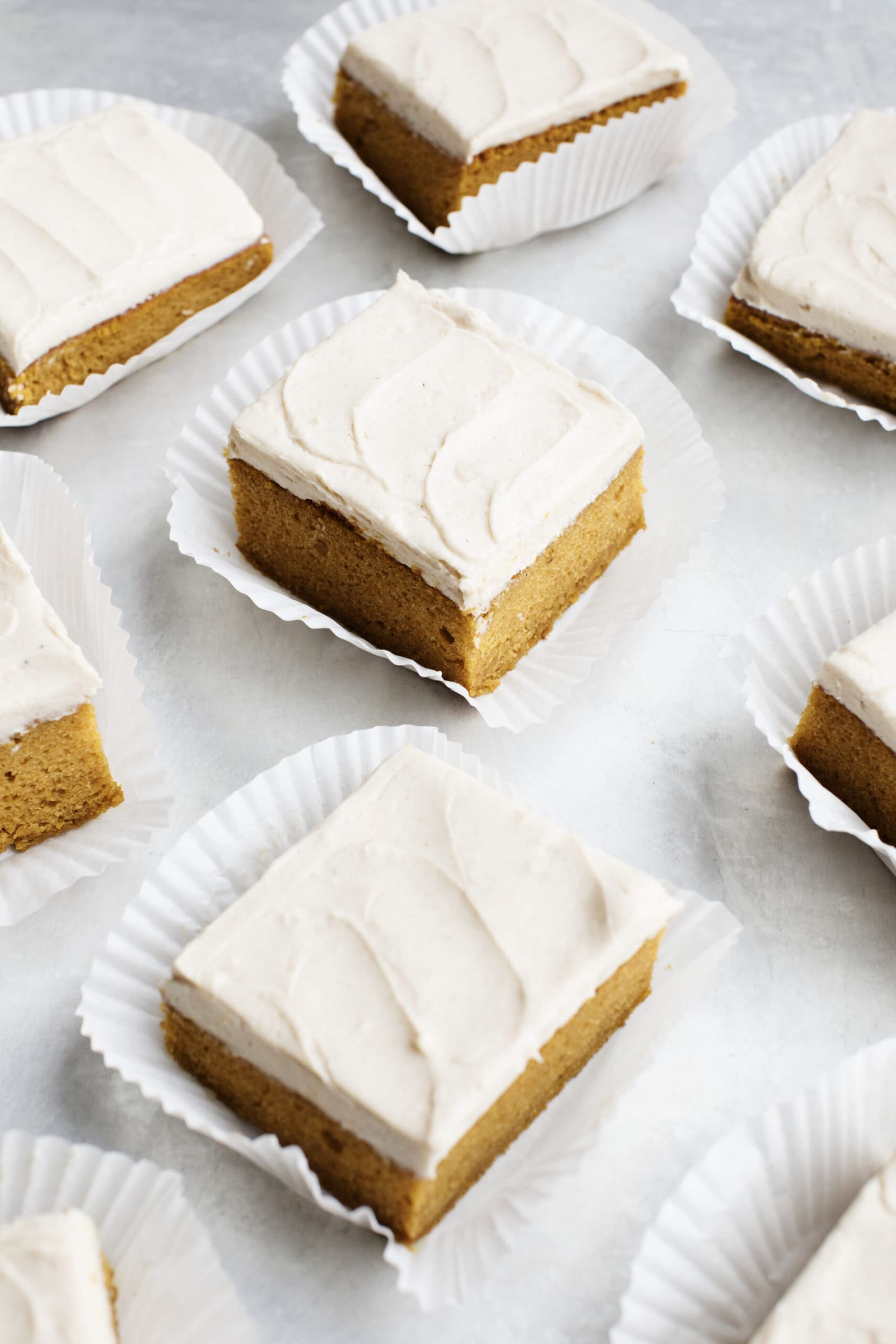 pumpkin bars from yum! Kitchen and Bakery